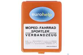Erste Hilfe Verbandkassetten Eurohelp Moped Box 10x 8x 3,5cm+inha 1st, A-Nr.: 2003474 - 01