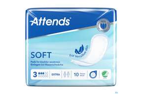 Inkontinenz Attends Einlagen Soft 3 Extra 30st, A-Nr.: 4577305 - 01