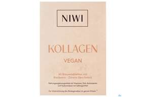 Kollagen Vegan Brausetabl Niwi 60st, A-Nr.: 5868714 - 01