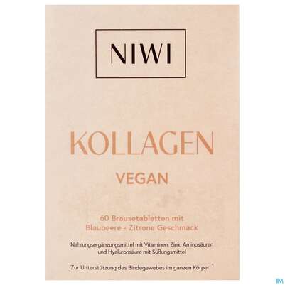 Kollagen Brausetabl Niwi Vegan 60st, A-Nr.: 5868714 - 01