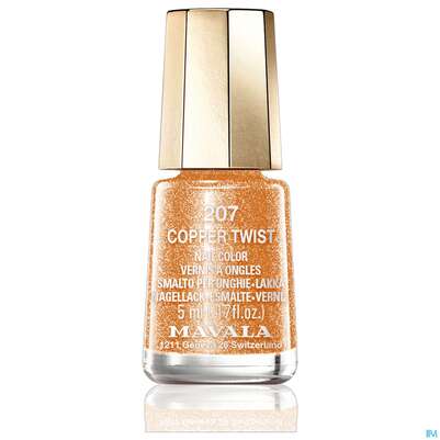 Sie sehen eine Packung Mavala Nagellacke 207 Copper Twist 5ml, Produktbild: 03 Mavala Nagellacke 207 Copper Twist 5ml, A-Nr.: 3410342 - 03