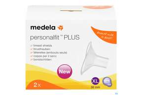 Medela Symphony/brusthaube Personalfit+ Gr.xl 30mm 2st, A-Nr.: 5409550 - 01