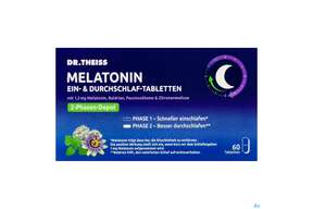 Melatonin Tabl Ein +durchschlaf Dr.theiss 60st, A-Nr.: 5800343 - 01