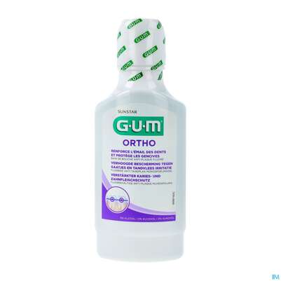 Mundwasser/spuelung Gum Mundspuelung Ortho Minze 3090 300ml, A-Nr.: 4886118 - 02