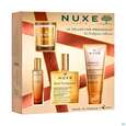 Sie sehen eine Packung Nuxe Xmas/2023/prod.collection Hp Oel 100ml+douche 100 +le Parfum 15ml+kerze 1st, Produktbild: 02 Nuxe Xmas/2023/prod.collection Hp Oel 100ml+douche 100 +le Parfum 15ml+kerze 1st, A-Nr.: 5808818 - 02