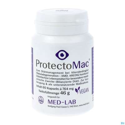 Sie sehen eine Packung Visumac Kapseln Amd Areds2 Konform 60st, Produktbild: 02 Visumac Kapseln Amd Areds2 Konform 60st, A-Nr.: 4189827 - 02