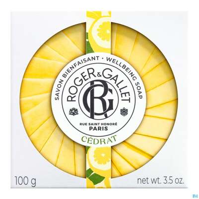Seifen Roger &amp; Gallet Wellbeing Soap Cedrat 100g, A-Nr.: 5733411 - 01