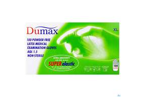 Untersuchungshandschuhe -dumax Latex Puderfrei Xl 100st, A-Nr.: 2995470 - 01