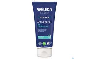 Weleda For Men 3in1 Shower Gel Active Fresh 200ml, A-Nr.: 5740026 - 01