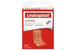 Wundpflaster Leukoplast/strong 19x56mm 7322012 10st, A-Nr.: 4369050 - 01