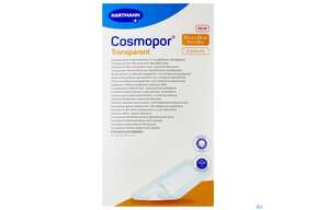 Wundverband Cosmopor Transparent 10x20cm 5st, A-Nr.: 5790053 - 01