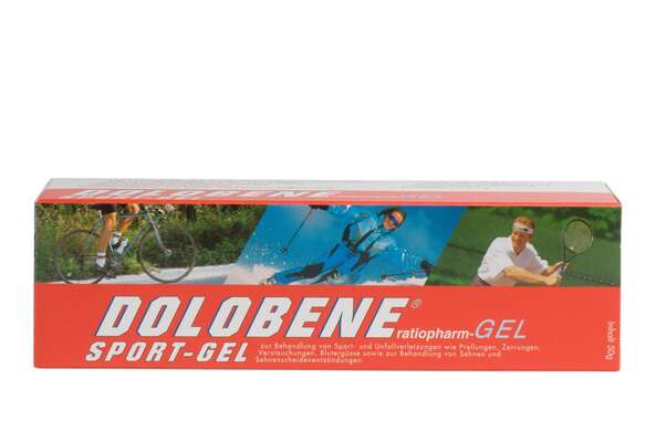 Sie sehen eine Packung Dolobene® ratiopharm Sport-Gel, Produktbild: 02 Dolobene® ratiopharm Sport-Gel, A-Nr.: 1311104 - 02