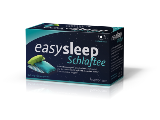 Sie sehen eine Packung easysleep Schlaftee, Produktbild: 01 easysleep Schlaftee, A-Nr.: 4619073 - 01