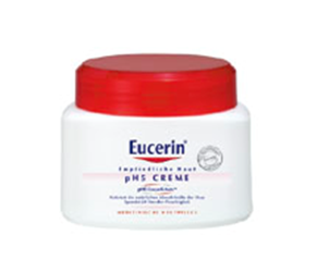 Sie sehen eine Packung Eucerin pH5 Creme, Produktbild: 01 Eucerin pH5 Creme, A-Nr.: 1807147 - 01