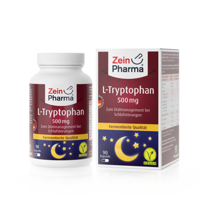 Zeinpharma L-Tryptophan 500 mg Kapseln, A-Nr.: 4159996 - 01