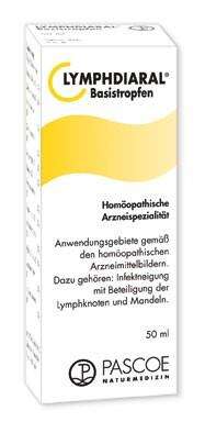Sie sehen eine Packung Lymphdiaral Basistropfen, Produktbild: 01 Lymphdiaral Basistropfen, A-Nr.: 3757442 - 01