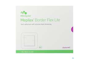 Wundverband Mepilex Silikon Border/flex/lite 15x 15cm 5st, A-Nr.: 3067884 - 01