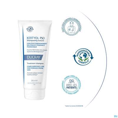 Shampoon Ducray Kertyol P.s.o. 200ml, A-Nr.: 5596919 - 11