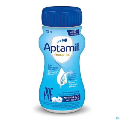 Aptamil Milch-fertignahrung Pronutra Pre Fluessig 200ml 1st, A-Nr.: 5169732 - 01