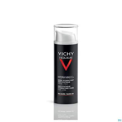 Sie sehen eine Packung Vichy Homme Hydra Mag C+ 50ml, Produktbild: 08 Vichy Homme Hydra Mag C+ 50ml, A-Nr.: 3828136 - 08