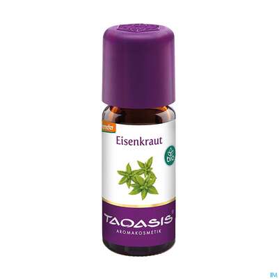 Sie sehen eine Packung Taoasis Eisenkrautöl Bio 8 % In Jojobaöl Bio|demeter 10ml 10ml, Produktbild: 03 Taoasis Eisenkrautöl Bio 8 % In Jojobaöl Bio|demeter 10ml 10ml, A-Nr.: 3494907 - 03