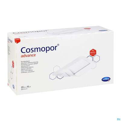 Wundverband Cosmopor/advance 20x10cm 25st, A-Nr.: 3796809 - 02