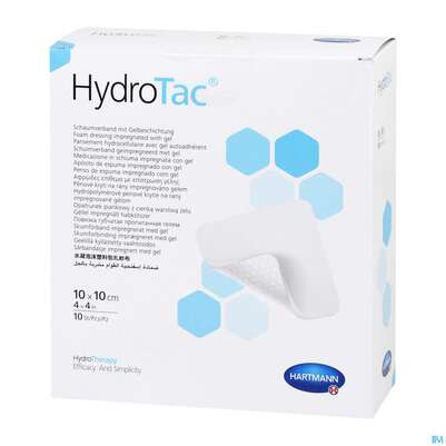Schaumverband Hydrotac 10x 10cm 10st, A-Nr.: 4034467 - 06