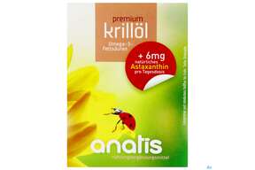 Krill Oel/premium Kapseln Anatis +astaxanthin 40st, A-Nr.: 4314540 - 01