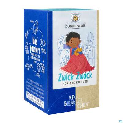 Sie sehen eine Packung Sonnentor Tee/bio Bio-bengelchen Zwickzwack 02629 18st, Produktbild: 05 Sonnentor Tee/bio Bio-bengelchen Zwickzwack 02629 18st, A-Nr.: 5211701 - 05