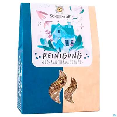 Sie sehen eine Packung Sonnentor Raeuchermischung Reinigung 00686 20g, Produktbild: 03 Sonnentor Raeuchermischung Reinigung 00686 20g, A-Nr.: 5636300 - 03