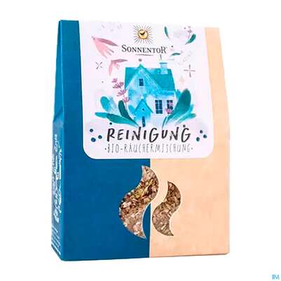 Sie sehen eine Packung Sonnentor Raeuchermischung Reinigung 00686 20g, Produktbild: 04 Sonnentor Raeuchermischung Reinigung 00686 20g, A-Nr.: 5636300 - 04