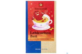 Sonnentor Tee/bio Lebkuchen Zeit Doppelkammerbtl 02598 18st, A-Nr.: 5056175 - 01