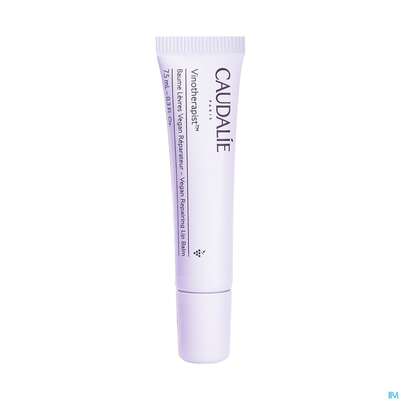 Sie sehen eine Packung Caudalie Veganer Reparierender Lippenbalsam 7,5ml, Produktbild: 04 Caudalie Veganer Reparierender Lippenbalsam 7,5ml, A-Nr.: 5715637 - 04