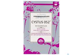 Cystus 052 Bio Halspastillen 132st, A-Nr.: 4005164 - 01