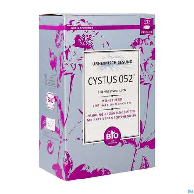 Cystus 052 Bio Halspastillen 132st, A-Nr.: 4005164 - 02