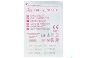 Injektionsspritzen U.zubeh. Butterfly Perfusionsbesteck Tro-venoset 21g 1st, A-Nr.: 5062690 - 01