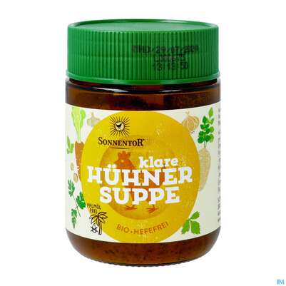 Sonnentor Huehnersuppe Klar Bio Glas 01474 100g, A-Nr.: 4389710 - 04