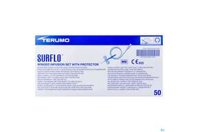 Injektionsspritzen U.zubeh. Butterfly/safety Perfusionsbesteck Surshield Surflo 21g 0,8x 50st, A-Nr.: 4172695 - 01