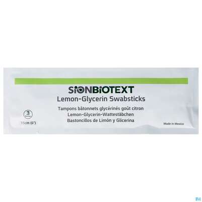Lemon-glycerin Swabs -mpoe 3st, A-Nr.: 2311388 - 01