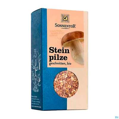 Sie sehen eine Packung Sonnentor Bio Steinpilze Geschnitten 00356 25g, Produktbild: 01 Sonnentor Bio Steinpilze Geschnitten 00356 25g, A-Nr.: 3740542 - 01