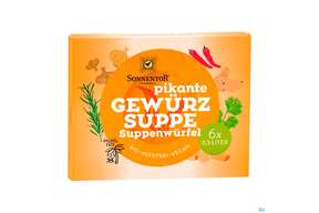 Sonnentor Gewuerz/bio Suppenwuerfel Pikant 10g 01401 6st, A-Nr.: 4389696 - 01