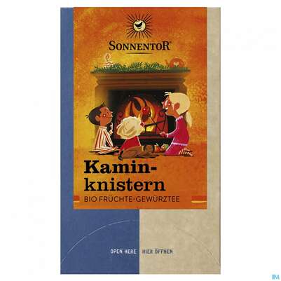 Sonnentor Fruechte-/gewuerz Tee Kaminknistern Bio 02304 18st, A-Nr.: 4039387 - 02
