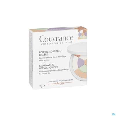 Sie sehen eine Packung Avene Couvrance Mosaikpuder Lumiere Neu 10g, Produktbild: 03 Avene Couvrance Mosaikpuder Lumiere Neu 10g, A-Nr.: 5607304 - 03