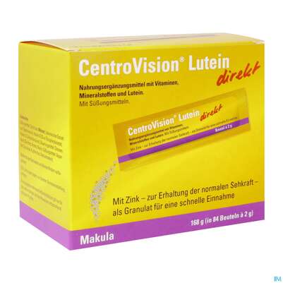 Lutein Direkt Granulat Centrovision 84st, A-Nr.: 5275463 - 02