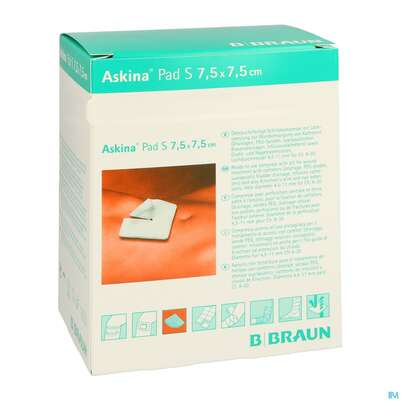 Askina Pad S 7,5x 7,5cm 30st, A-Nr.: 3091405 - 04