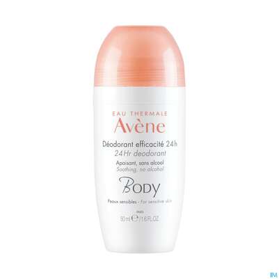 Sie sehen eine Packung Avene Body Deo Roll-on Neu 50ml, Produktbild: 03 Avene Body Deo Roll-on Neu 50ml, A-Nr.: 5744923 - 03