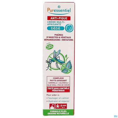 Puressentiel Antistich/beruhigend Creme Baby Phyto Komplex Ab 6 Monat 30ml, A-Nr.: 5107429 - 02