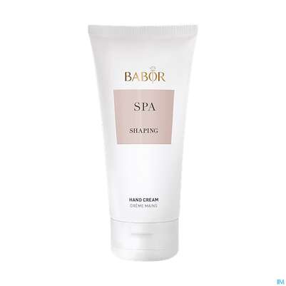 Sie sehen eine Packung Babor Spa Shaping Hand Cream 40066 100ml, Produktbild: 01 Babor Spa Shaping Hand Cream 40066 100ml, A-Nr.: 5579855 - 01