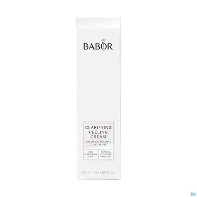 Sie sehen eine Packung Babor Clarifying Peeling Cream 40168 50ml, Produktbild: 01 Babor Clarifying Peeling Cream 40168 50ml, A-Nr.: 5740351 - 01