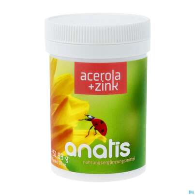 Sie sehen eine Packung Acerola Kapseln +zink Anatis 90st, Produktbild: 02 Acerola Kapseln +zink Anatis 90st, A-Nr.: 4314310 - 02